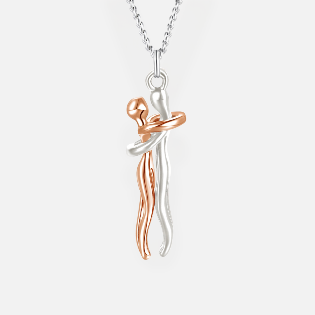 Corlenne - Collar de Pareja Abrazándose