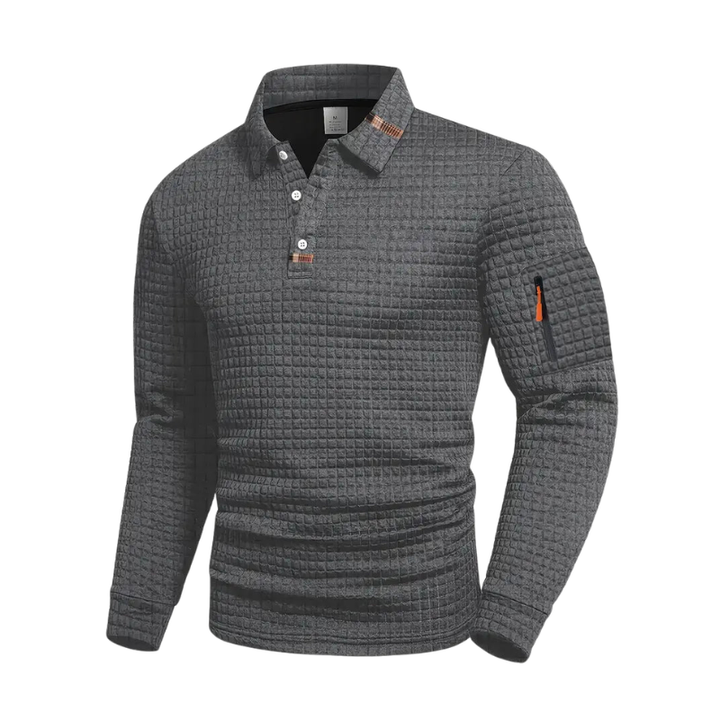 Reeve - Camisa polo texturizada