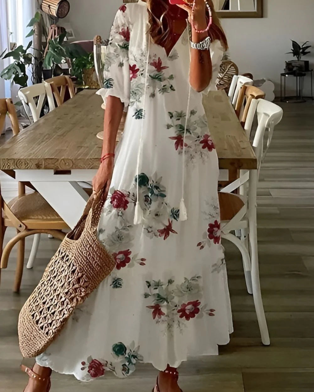 Viana - Vestido boho informal y elegante