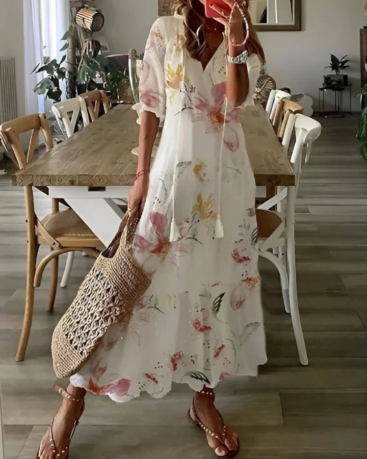 Viana - Vestido boho informal y elegante