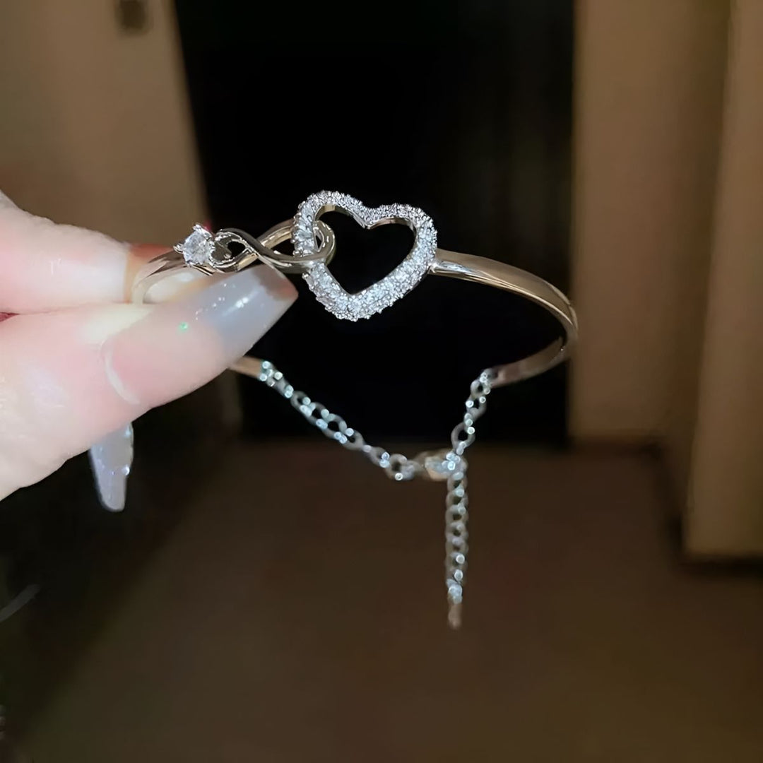 Ailira - Pulsera con Corazón Infinito