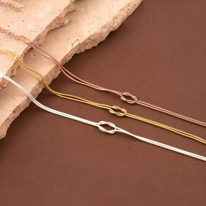 Vionarae - Pulsera Minimalista de Nudo