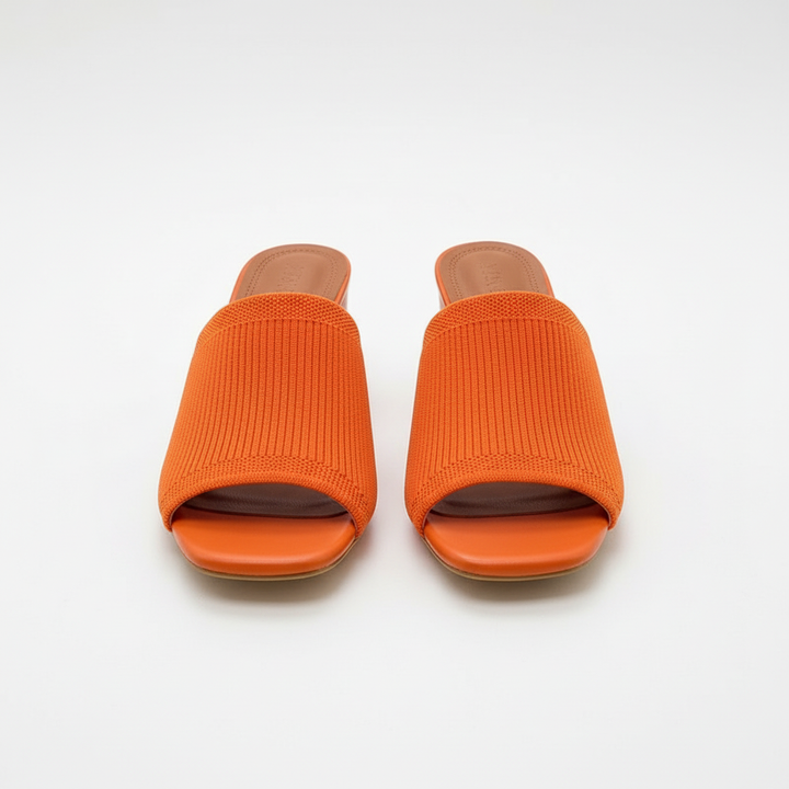 Virelle - Zapatos de tacón ancho de tacto suave
