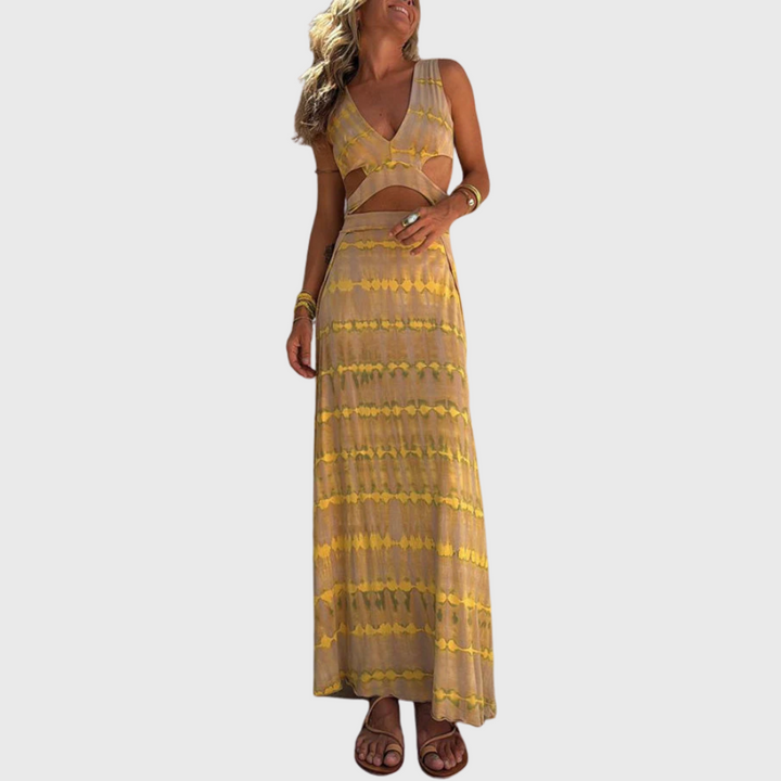 Angela - Vestido maxi casual con estilo