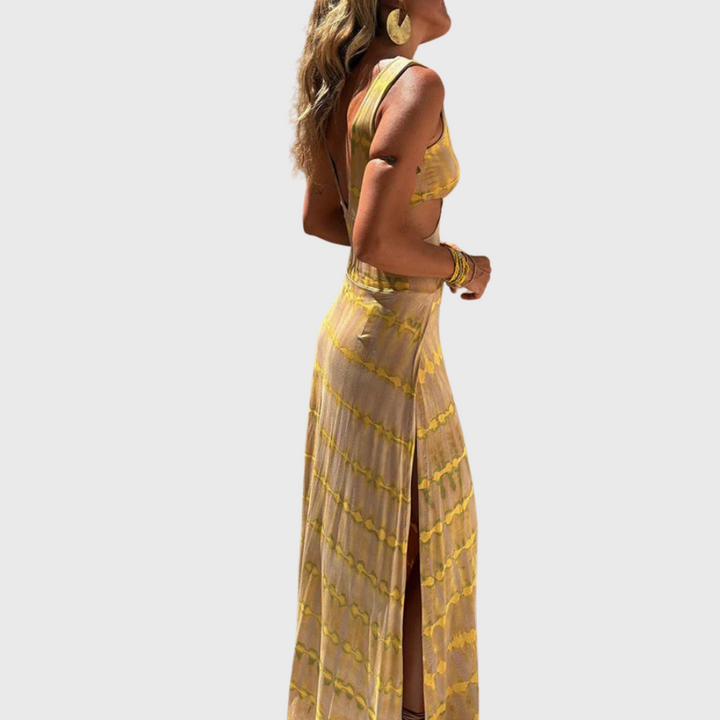 Angela - Vestido maxi casual con estilo