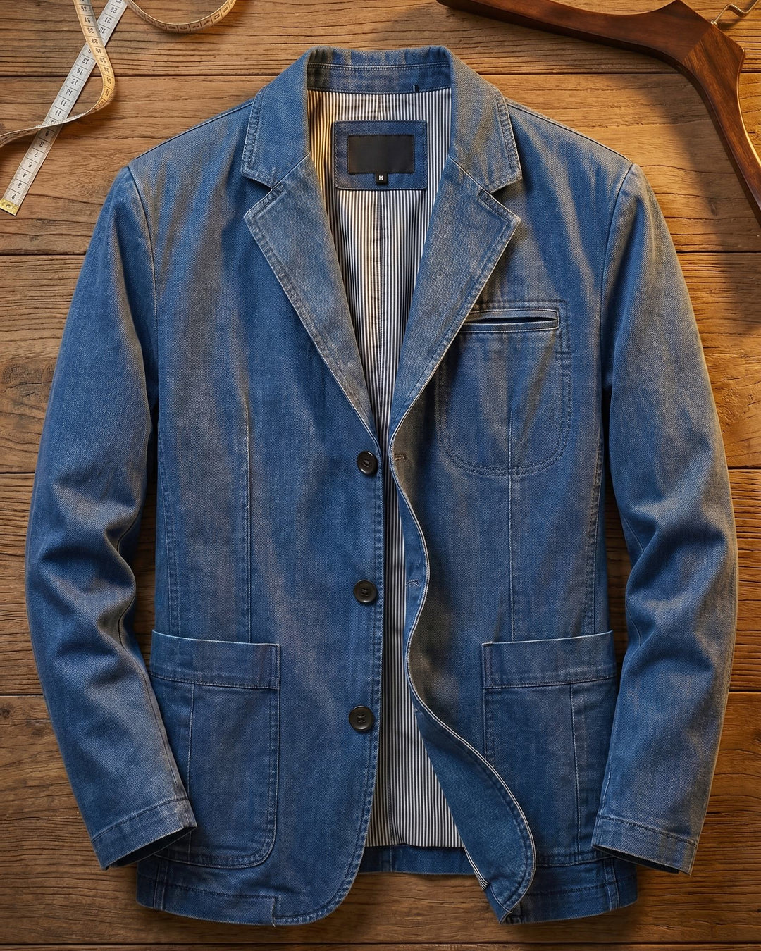 Rexton - Camisa gruesa con efecto lavado