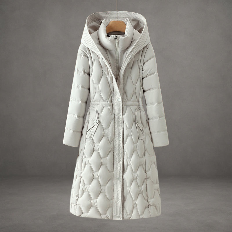 Torielle - Abrigo largo impermeable con capucha