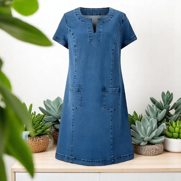 Pearlisse - Vestido de día con tacto suave