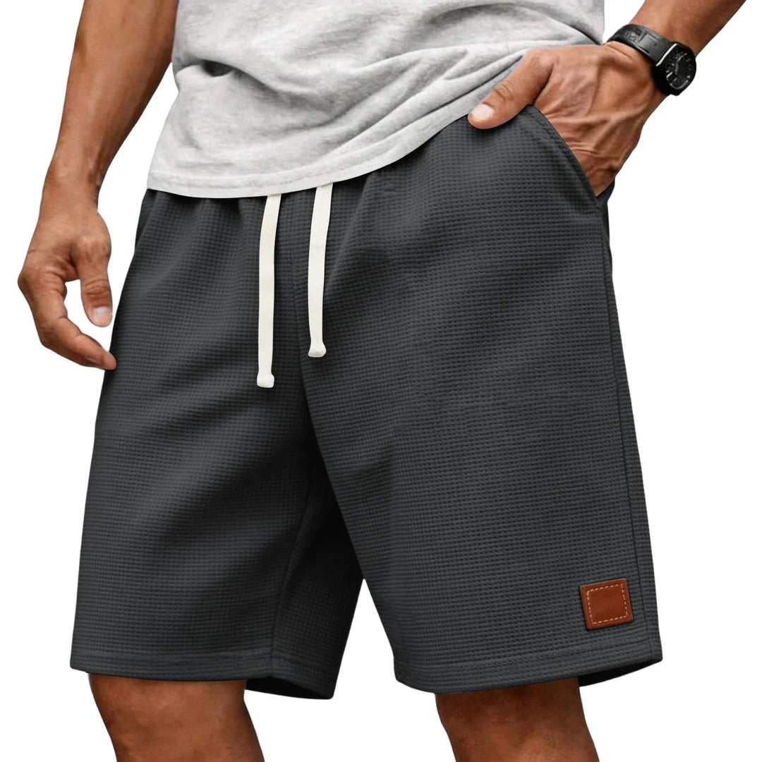 Garenix - Shorts texturizados de Athleisure