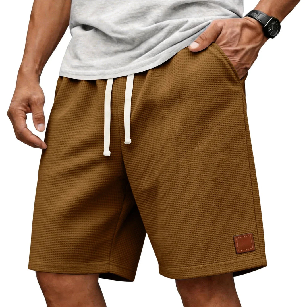 Garenix - Shorts texturizados de Athleisure