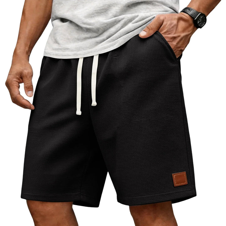 Garenix - Shorts texturizados de Athleisure