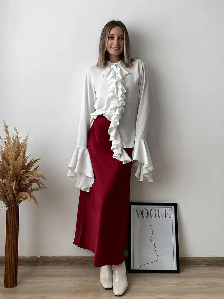 Seravinna - Falda Maxi Casual Estilosa