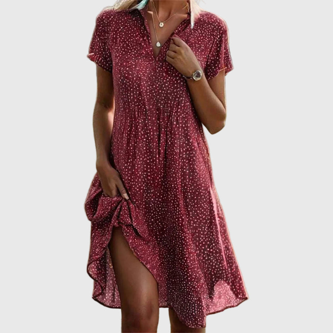 Rynissa - Vestido midi elegante