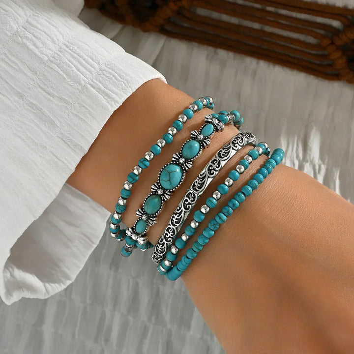 Yvaine - Pulsera multicadena refinada