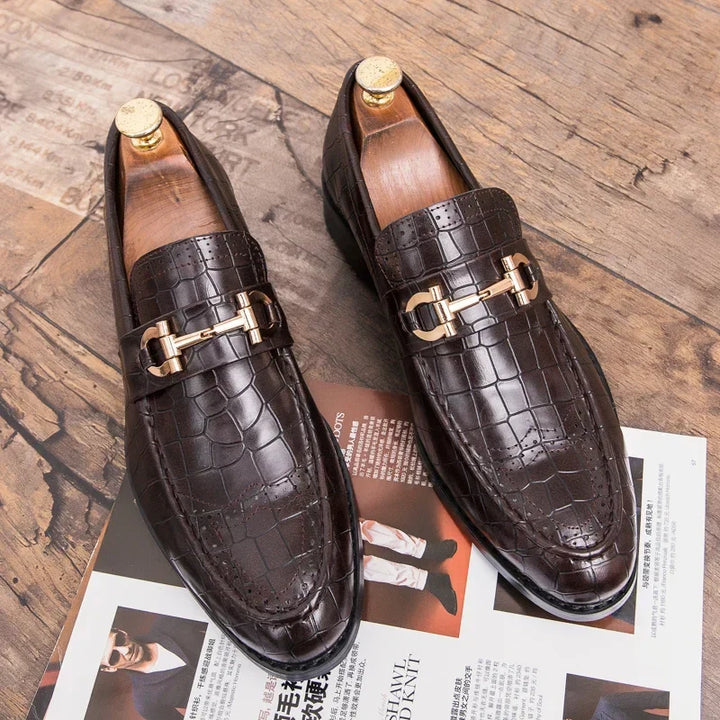 Stellan - Mocasines premium con hebilla