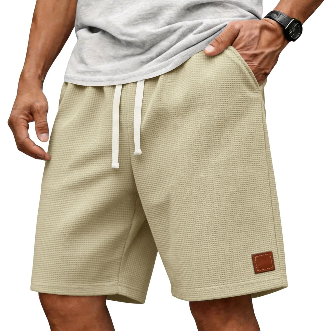 Garenix - Shorts texturizados de Athleisure