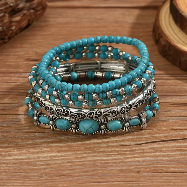 Yvaine - Pulsera multicadena refinada