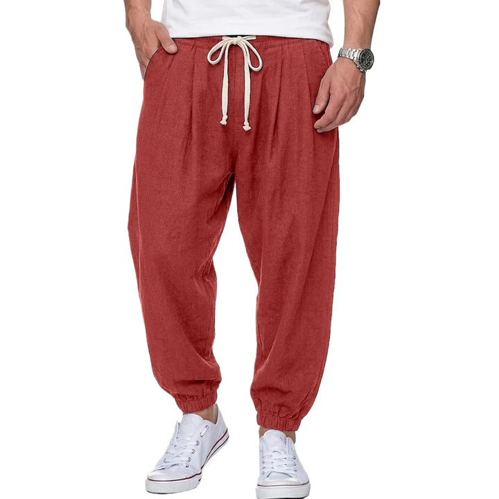 Isaac - Pantalones ligeros con cordón ajustable