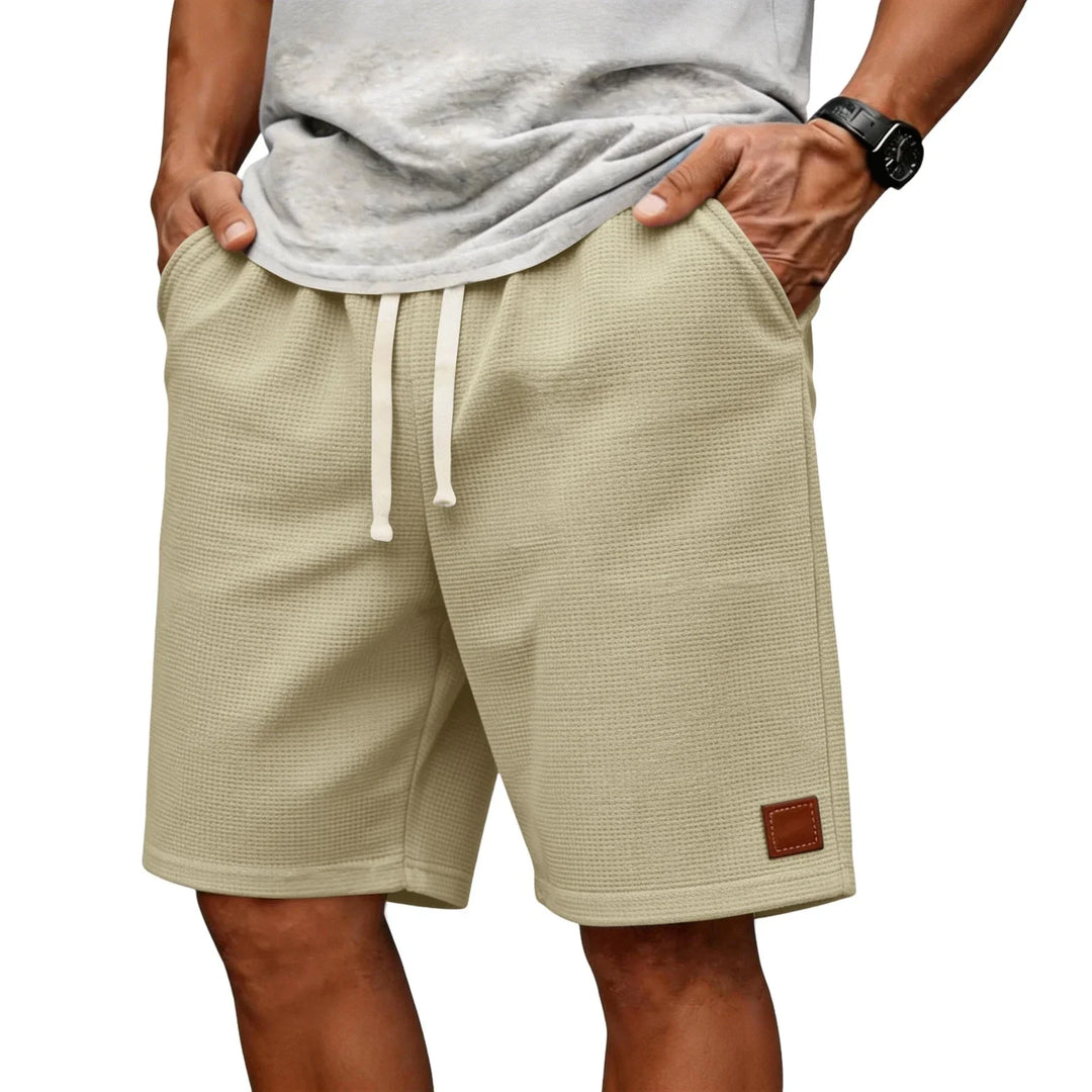 Garenix - Shorts texturizados de Athleisure