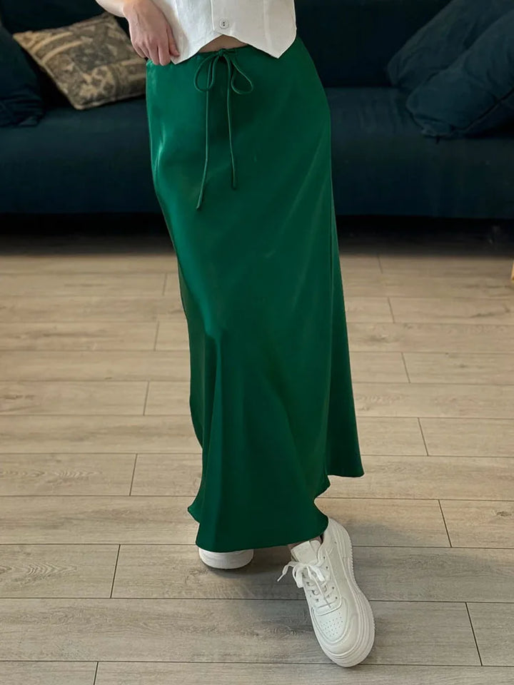 Seravinna - Falda Maxi Casual Estilosa