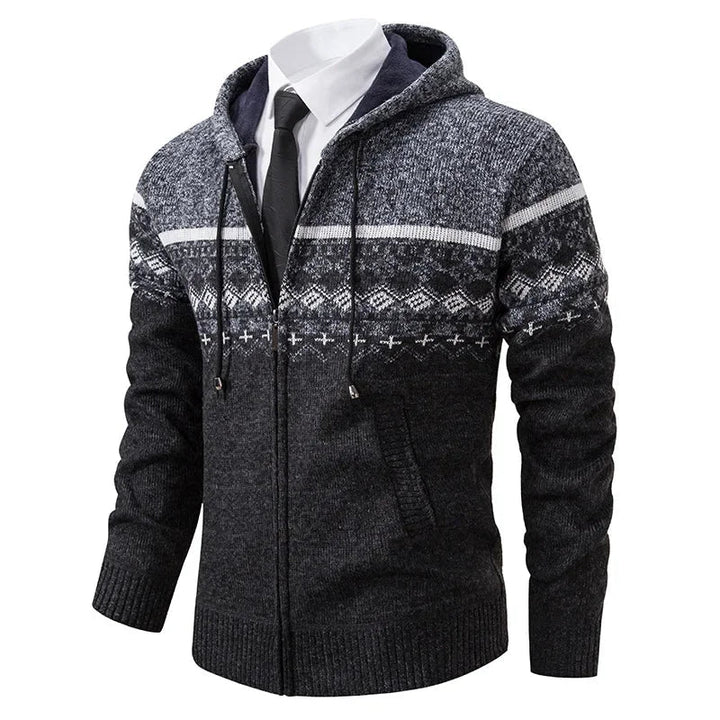 Lysaro - Cárdigan con Capucha Casual Estiloso