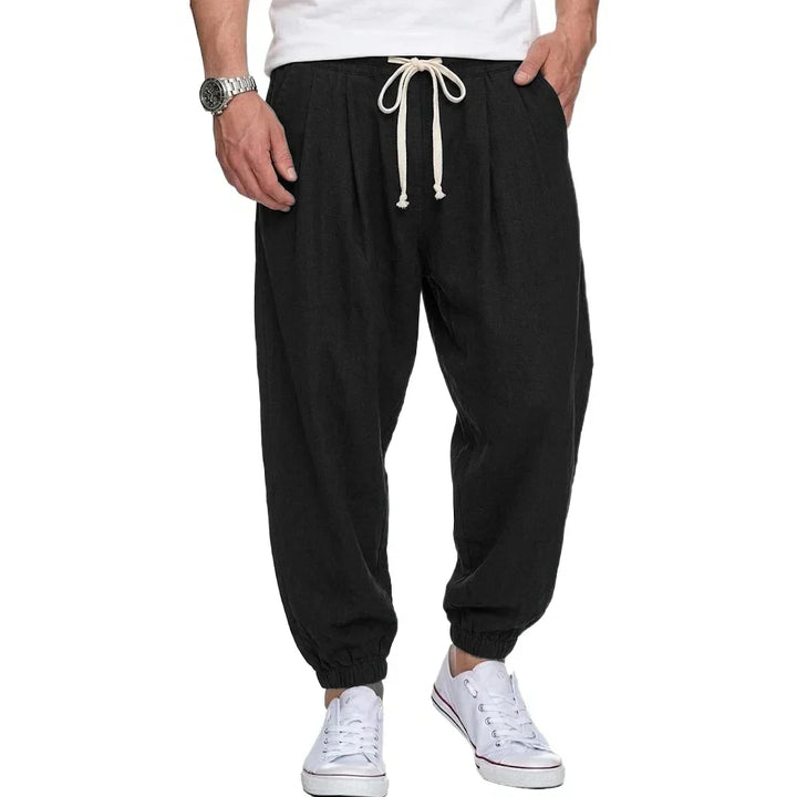 Isaac - Pantalones ligeros con cordón ajustable