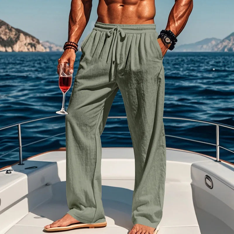 Pierce - Pantalón de tejido ligero con cordón ajustable