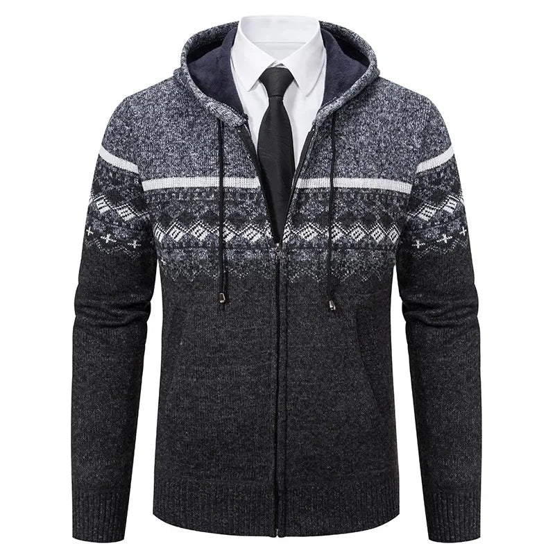 Lysaro - Cárdigan con Capucha Casual Estiloso