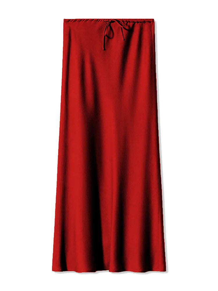 Seravinna - Falda Maxi Casual Estilosa