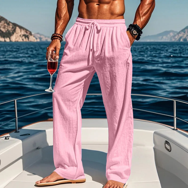 Pierce - Pantalón de tejido ligero con cordón ajustable