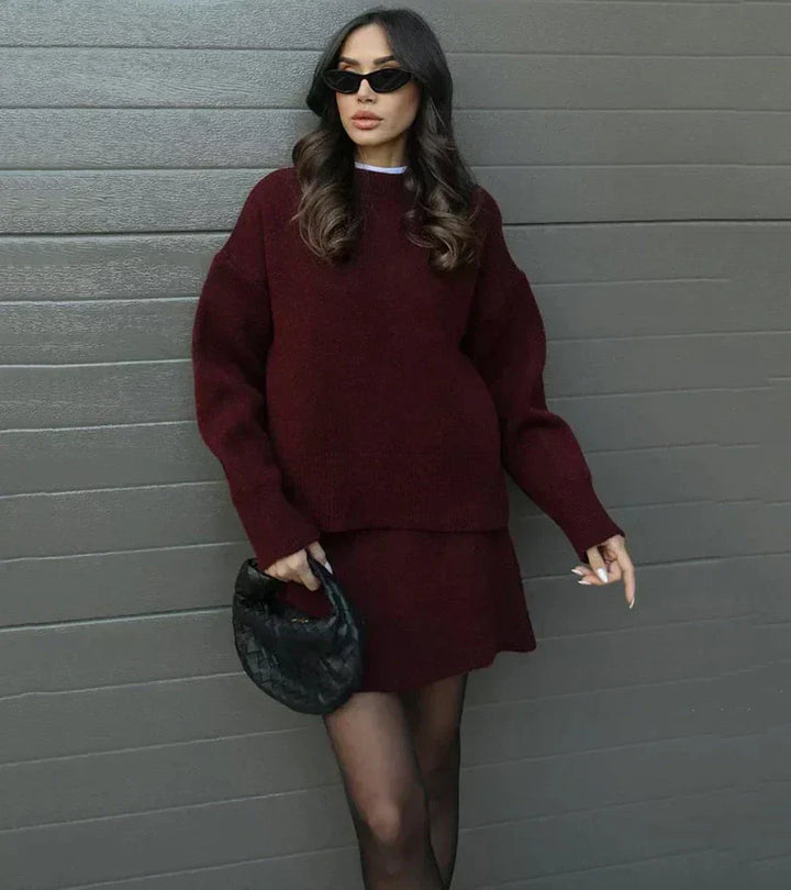 Brenessa - Conjunto de Dos Piezas Casual Elegante