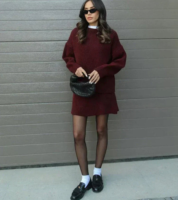 Brenessa - Conjunto de Dos Piezas Casual Elegante