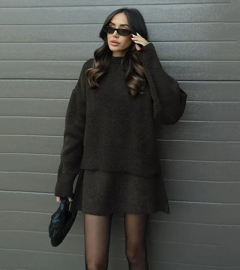 Brenessa - Conjunto de Dos Piezas Casual Elegante