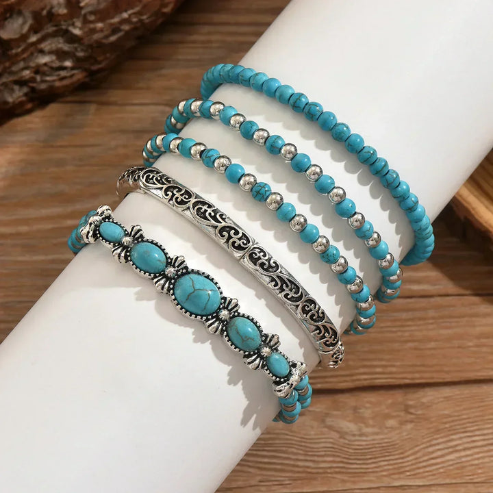 Yvaine - Pulsera multicadena refinada
