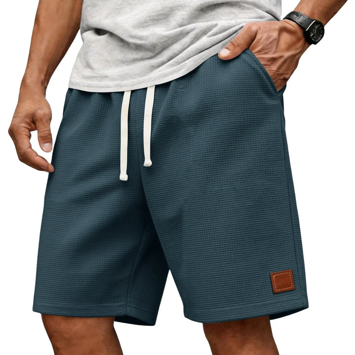 Garenix - Shorts texturizados de Athleisure