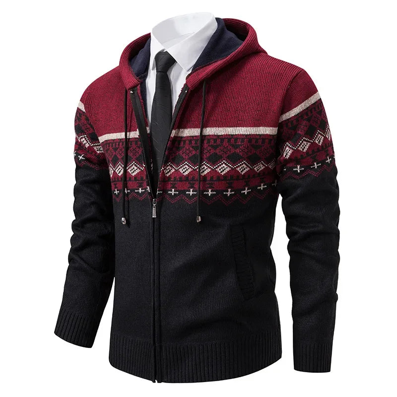 Lysaro - Cárdigan con Capucha Casual Estiloso