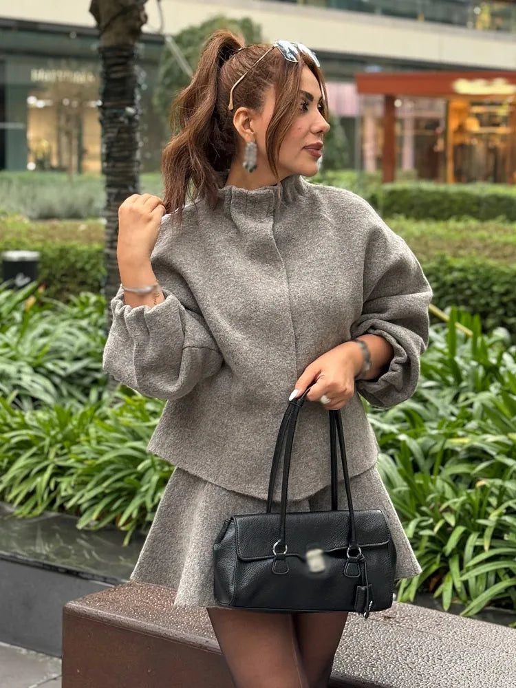 Lumiara - Conjunto de falda de dos piezas premium