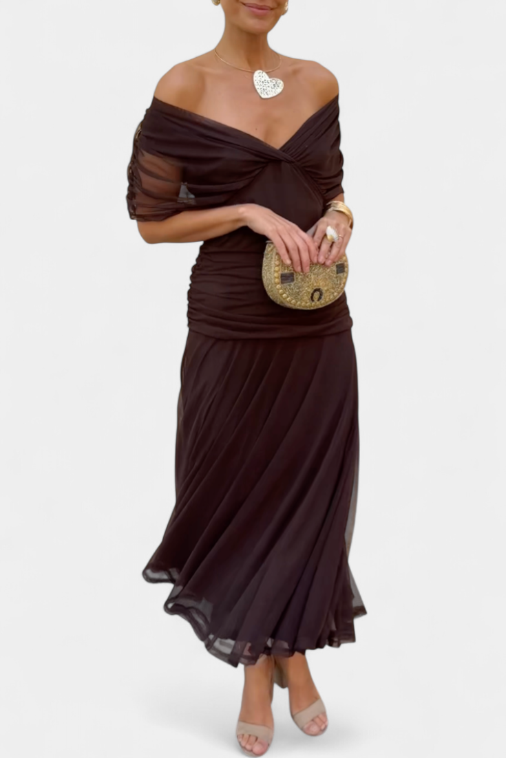 Tamsyn - Maxivestido floral de tacto suave