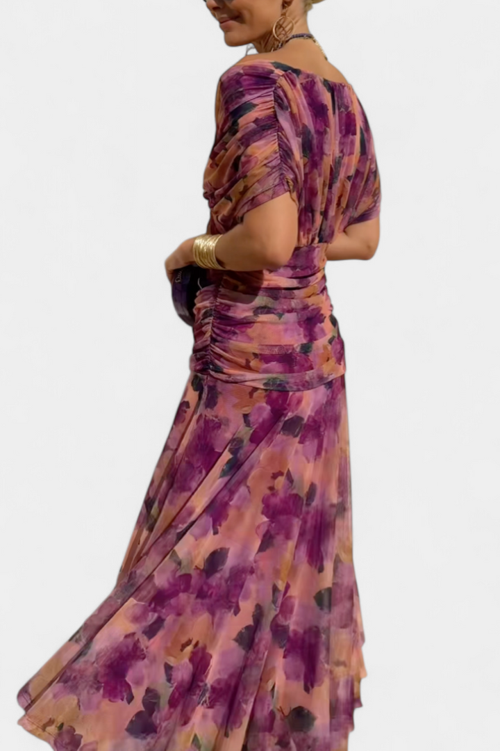 Tamsyn - Maxivestido floral de tacto suave