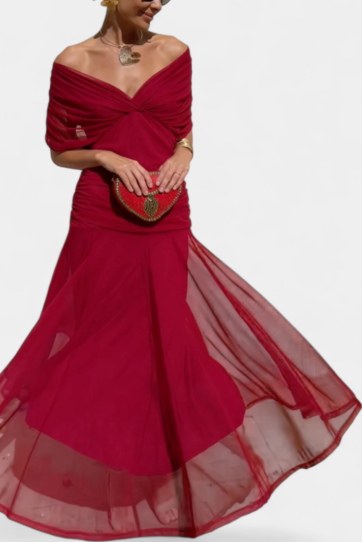 Tamsyn - Maxivestido floral de tacto suave