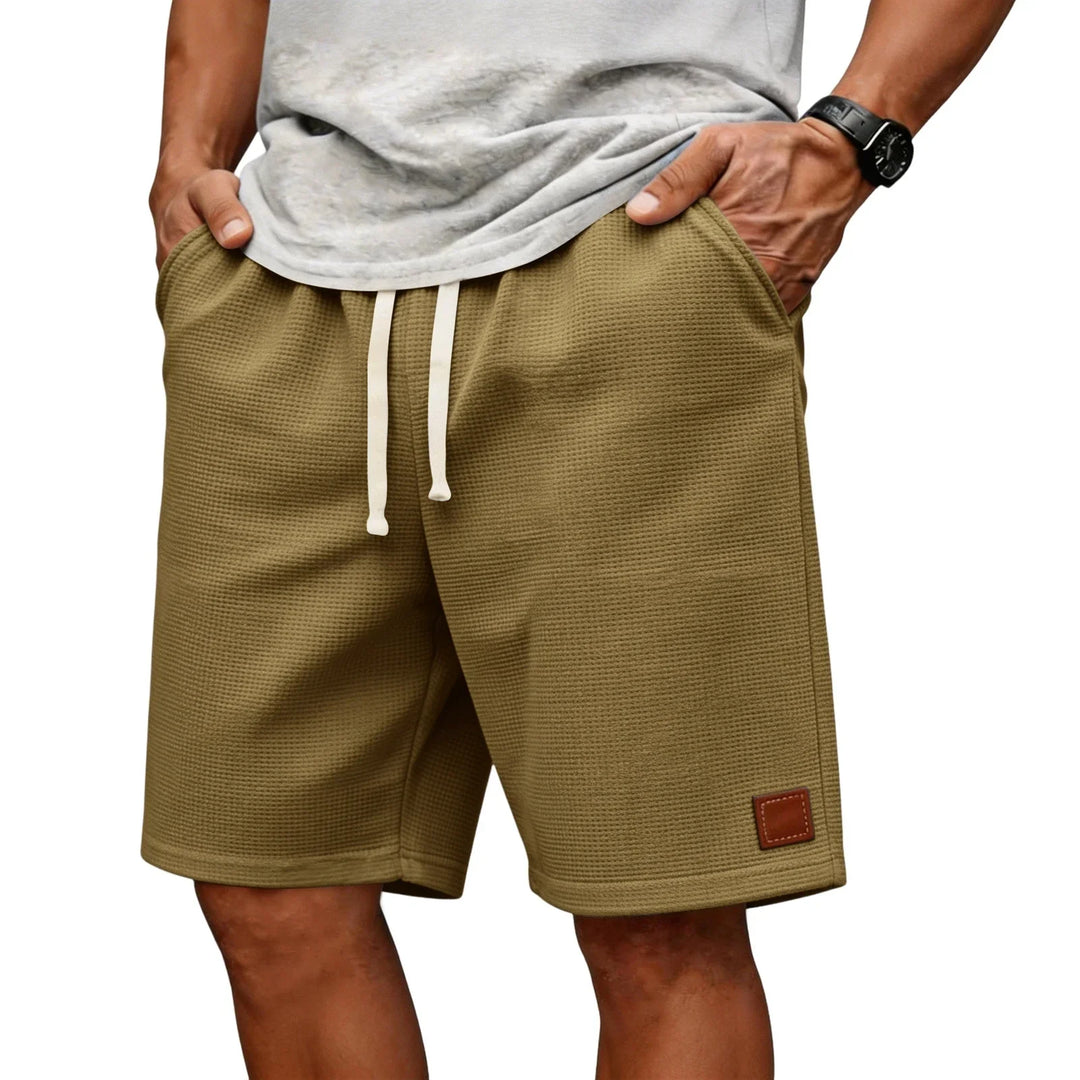 Garenix - Shorts texturizados de Athleisure