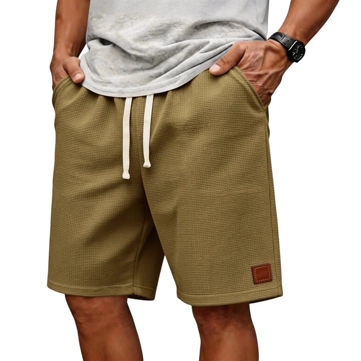 Garenix - Shorts texturizados de Athleisure