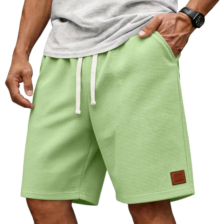 Garenix - Shorts texturizados de Athleisure