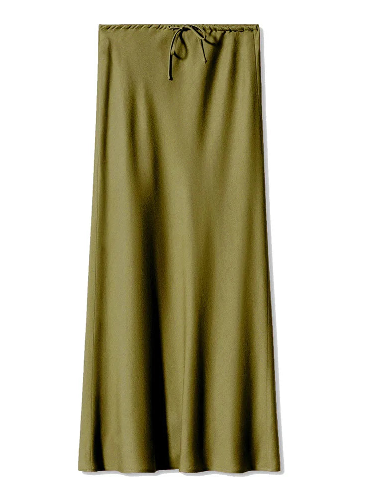 Seravinna - Falda Maxi Casual Estilosa