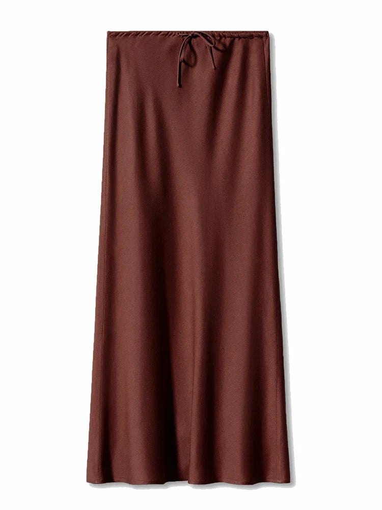 Seravinna - Falda Maxi Casual Estilosa
