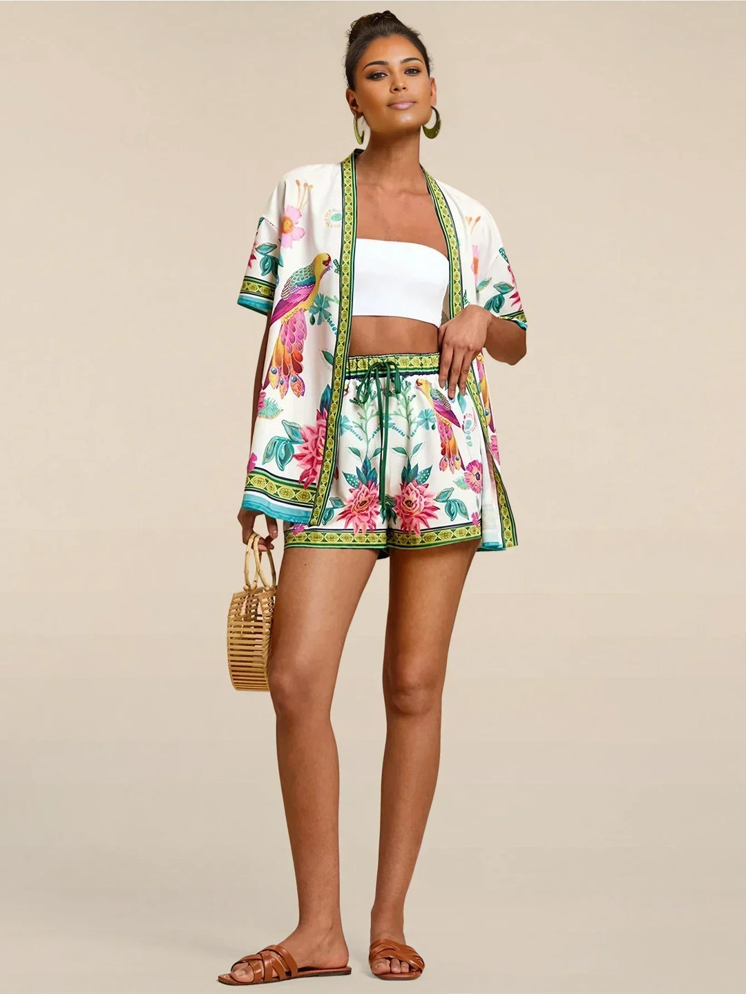 Antonia - elegante conjunto informal de dos piezas