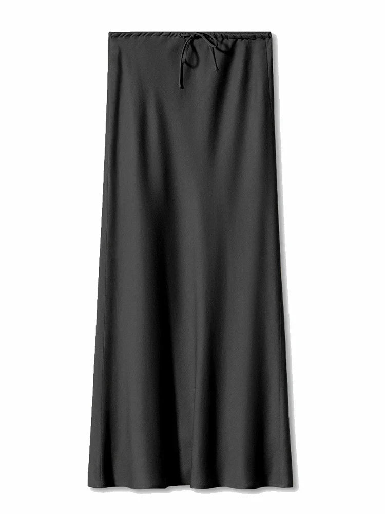 Seravinna - Falda Maxi Casual Estilosa