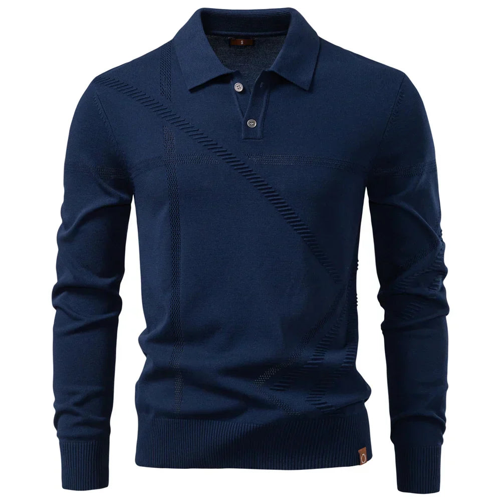 Shepard - Suéter Tipo Polo Casual con Estilo