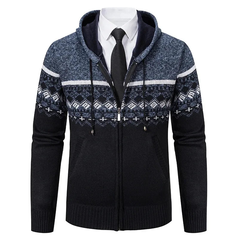 Lysaro - Cárdigan con Capucha Casual Estiloso