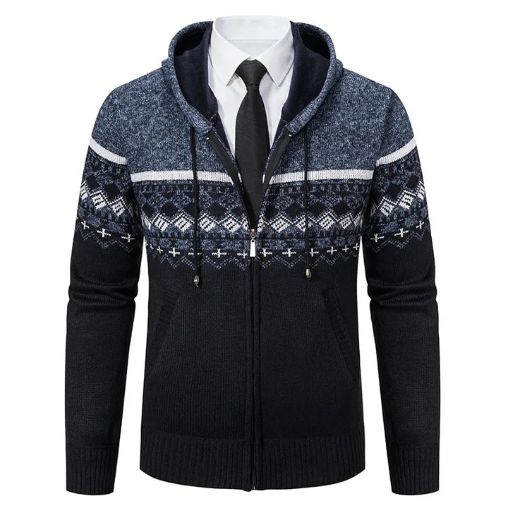 Lysaro - Cárdigan con Capucha Casual Estiloso